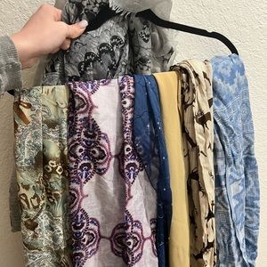Bundle of scarves